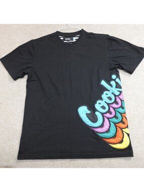 Cookies SF Shirt Medium Black Embroidered Spellout